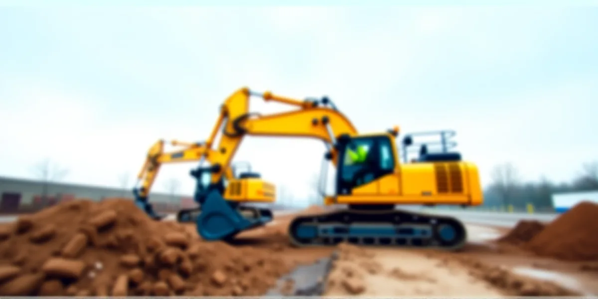26 Ton Excavator Depth - Construction Machinery