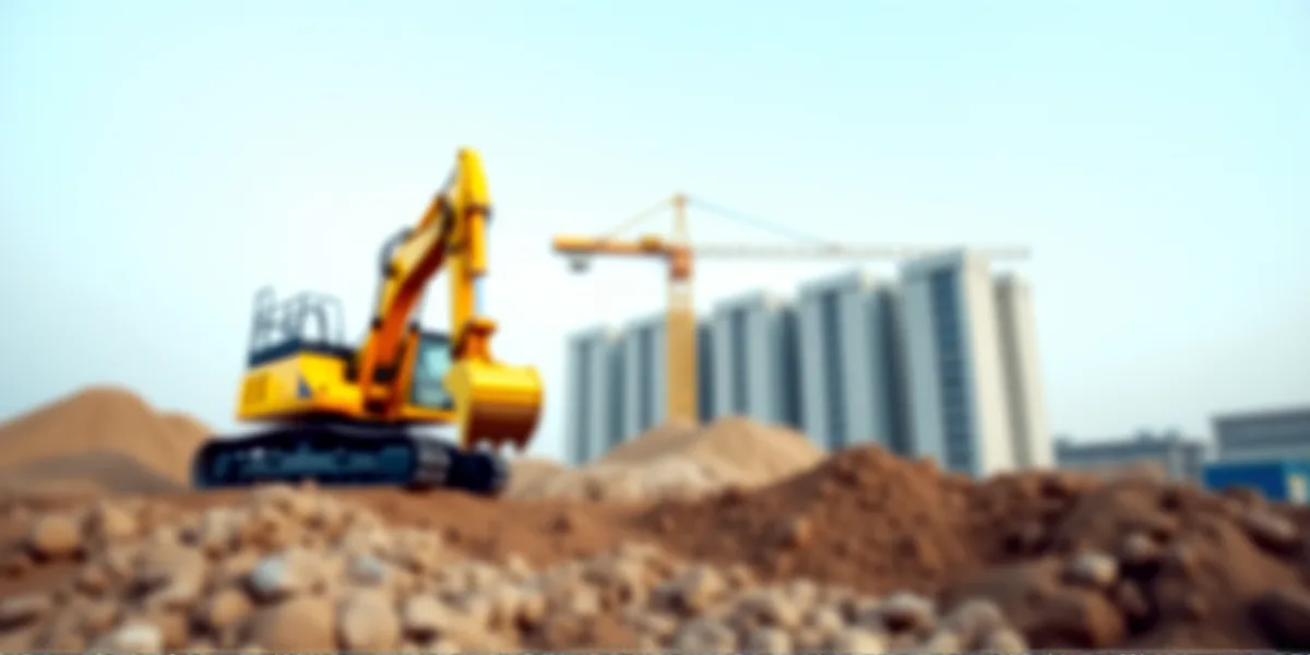 32 Ton Excavator Quarry - Construction Machinery