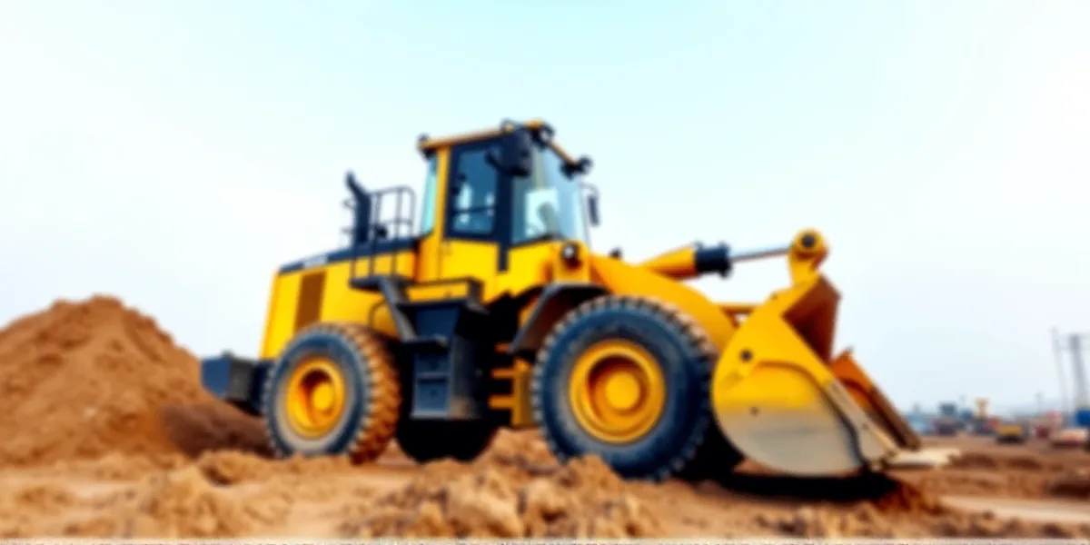 Block Handler On Loader - Construction Machinery