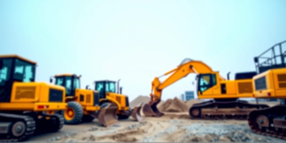 Equipment Financing - Construction Machinery