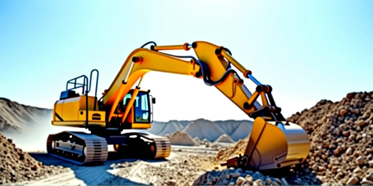 Excavator For Farm - Construction Machinery