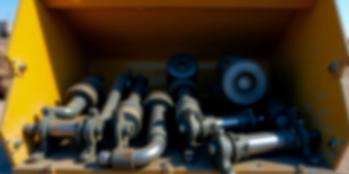 Hydraulic Oil Contamination Display - Construction Machinery